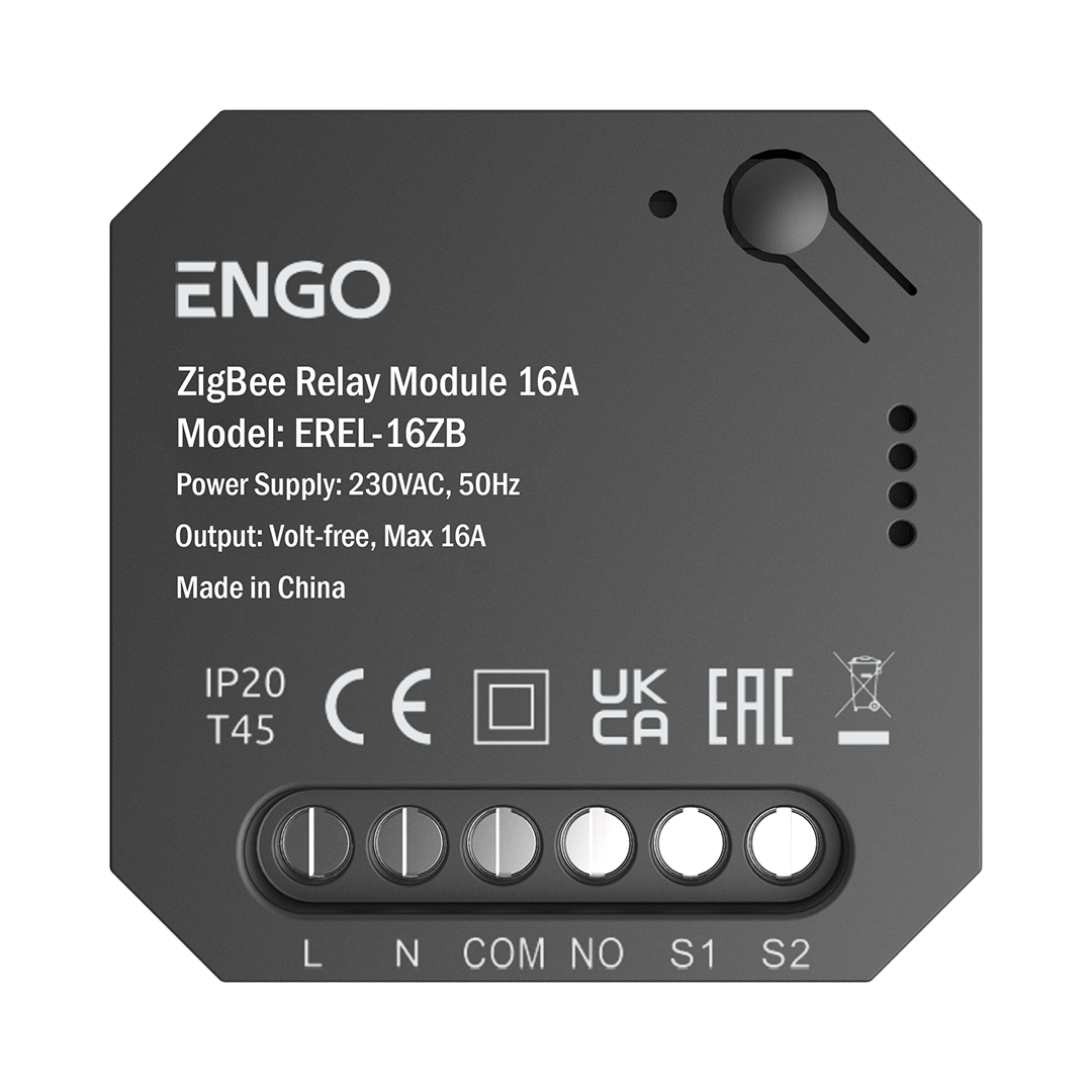 EREL-16ZB Розумне реле ZigBee, 16А